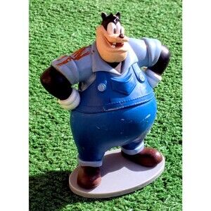 MARKED Disney Clubhouse Mechanic Pete 4.5" PVC Toy Statue Figure Fair Condition
